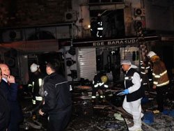 İzmir'de korkutan patlama