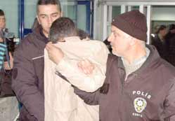 Zanlılara sağlık kontrolü