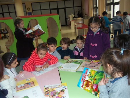 Diltaşlı öğrenciler İl Halk Kütüphanesi’nde