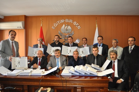 İmzalar Ankara’ya gönderildi