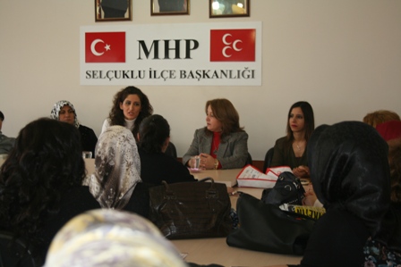 MHP’li kadınlar kadın hastalıkları konusunda bilgilendirildi