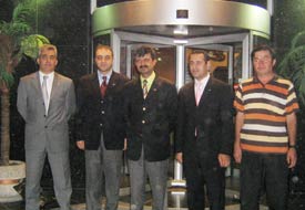 Minibüsçüler iftarda bir araya geldi