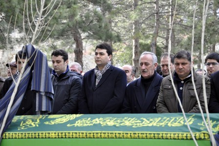 DP Genel Başkanı Akşehir’de cenaze törenine katıldı