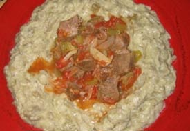 Saray sipesiyali Hünkar Beğendi