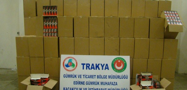 Sınır kapılarında kaçak eşya operasyonu