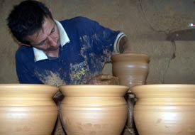 Hüyük'te toprak işçiliği sona eriyor