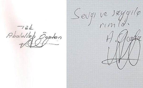 İşte Öcalan'ın 44 yıl önceki imzası