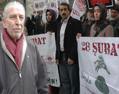 28 Şubat protestosunda ilginç tesadüf