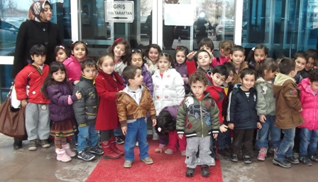 Medline’a kreş öğrencilerinden ziyaret