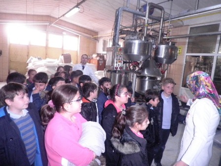 M. Aymazlılar üretimi yerinde gördüler