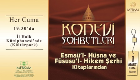 Konevi Sohbetleri’nin ikinci dönemi başladı