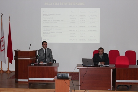 BAP akademisyenleri bilgilendirdi
