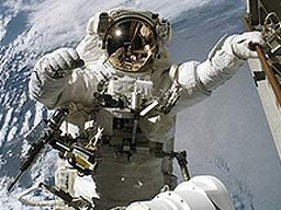 Uzayda astronot da seferiymiş