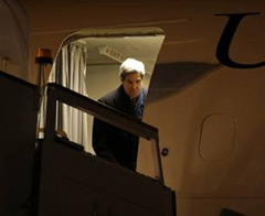 Kerry'den uçakta Erdoğan'a ilk mesaj!