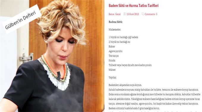 Gülben Ergen mutfağının kapılarını açıyor