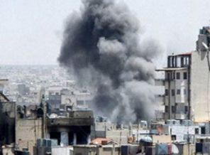 Suriye'de okulda patlama