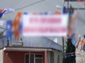 Balıkesir'de Başbakana sürpriz pankart