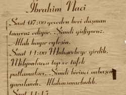 Çanakkale şehidinin günlüğü bulundu