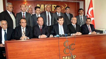 MHP'li başkanlardan Taşçı'ya ziyaret
