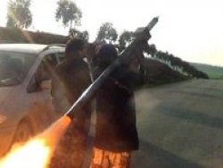 ÖSO, muhabirlerin önünde helikopter düşürdü