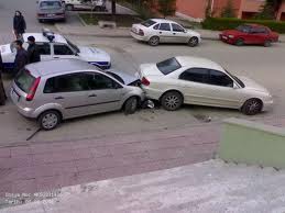 Trafik kazaları mobese kameralarında