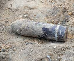 Suriye'den atılan top mermisi Reyhanlı'ya düştü