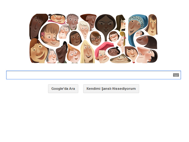 Google'dan Kadınlar Günü'ne özel doodle