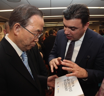 Ban Ki-Moon’a Turkcell’i örnek gösterdi