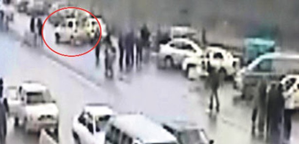 Sınırdaki bombacının görüntüsü tespit edildi