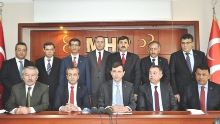 MHP’li 11 İl Başkanı’ndan Taşcı’ya ziyaret