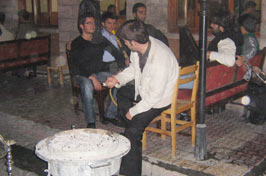 İftar sonrası nargile keyfi