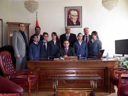 Proje kapsamında İtalya’ya gittiler