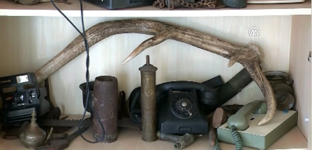 Çalıştığı PTT şubesini müzeye çevirdi