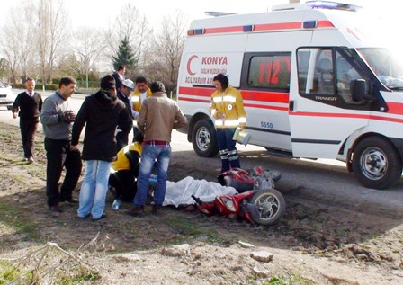 Elektrikli bisikletten düşerek öldü
