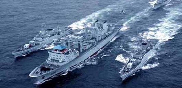 Çin'in "hayalet fırkateyni" denize indi