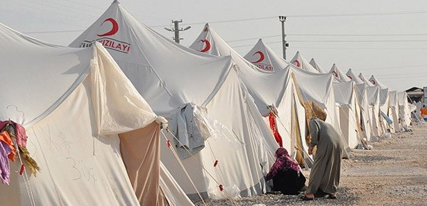 Çadır kentin nüfusu, bulunduğu ilçeyi geçti
