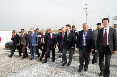Çadırkenti ziyaret ettiler