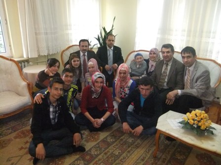 Seydişehir'de, ''Bugünün gençleri dünün gençlerini ziyaret ediyor'' projesi