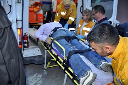 Akşehir’de silahla yaralama