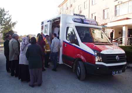 132 kiloluk hastaya özel ambulans