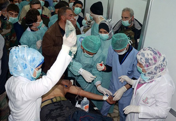 Muhaliflere ''kimyasal'' suçlama