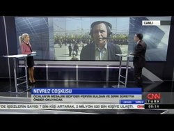 CNN Türk spikerinin Diyarbakır'daki bayrak hassasiyeti