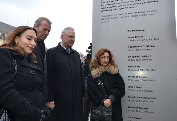 Almanya'da öldürülen Türkler için anıt