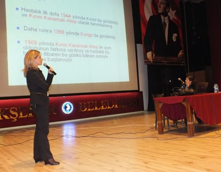 Akşehir'de din görevlilerine ''Kırım Kongo Kanamalı Ateşi'' semineri
