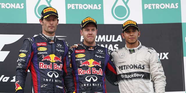 F1 Malezya GP'sini Vettel kazandı
