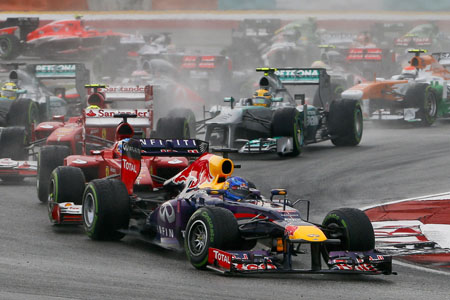 Formula 1'de pilotlar ve takım sıralamaları, görünüm