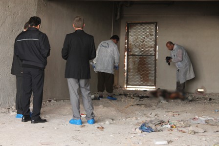 Kocasının yanmış cesedini buldu