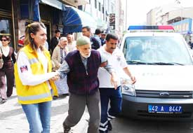 Ereğli polisinden şefkat eli