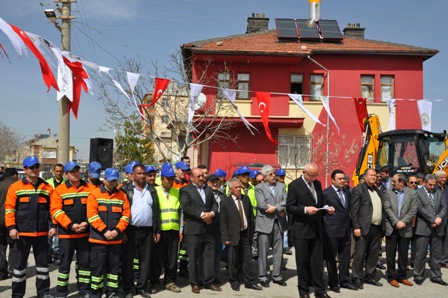 Seydişehir'de doğalgaz yatırımı