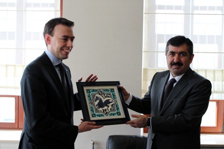 Alman heyetten Vali Doğan’a ziyaret